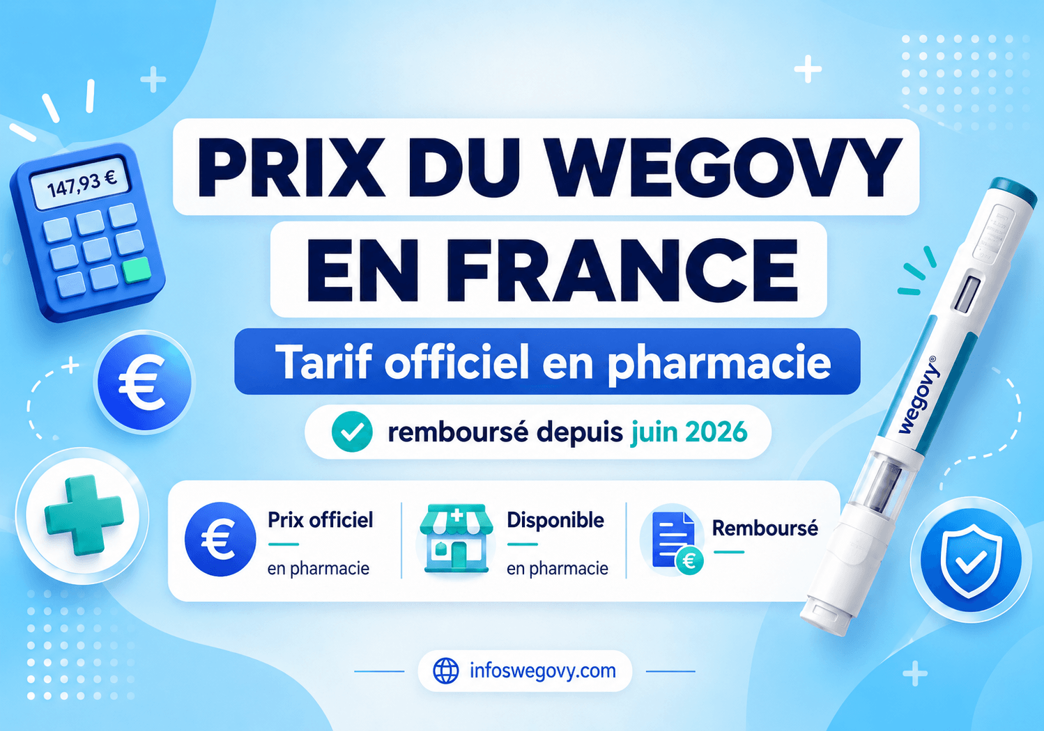 Wegovy prix pharmacie : le moins cher possible en France
